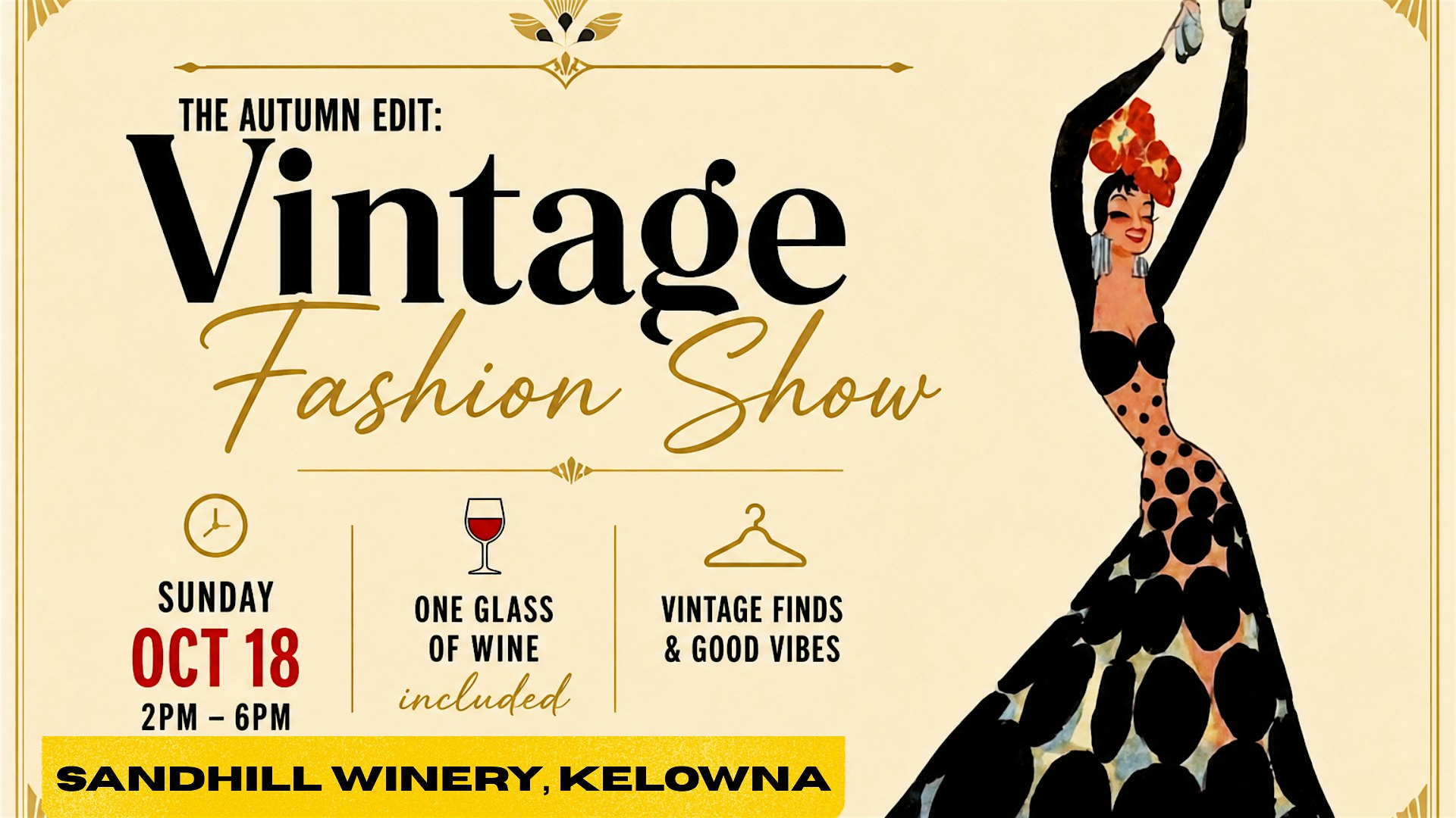Vintage Fashion show: The autumn edit | Sandhill Wines