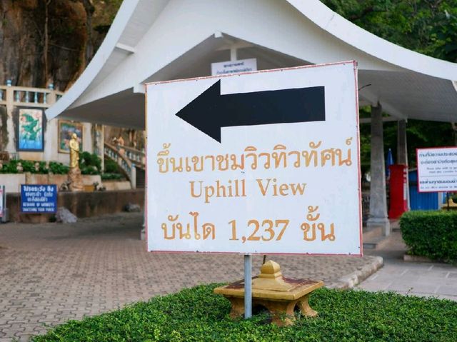 วัดถ้ำเสือ ชมวิวเมืองกระบี่ บันไดสูง 1,237 ขั้น