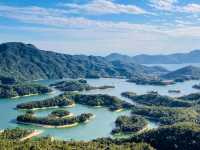 Reservoir Island view in Hong Kong 