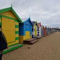 Colourful Beach Cabin, Undecided Heart