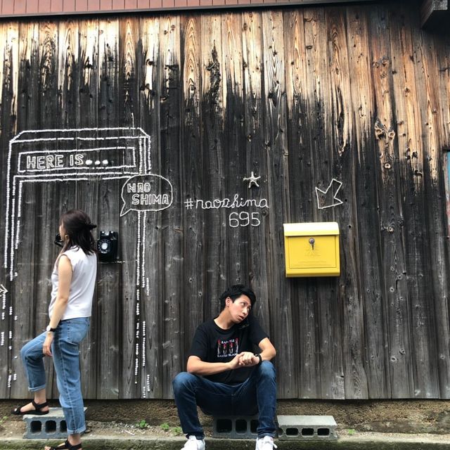 アートの島、直島の壁画アート巡り🎶