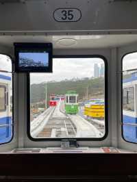 귀여운 캡슐 열차 타고 해운대를 한눈에!캡슐 열차 꿀팁까지 한눈에!🚃🤍 
