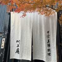 【軽井沢・旧軽銀座】軽井沢でおそばと言えばここ！川上庵！