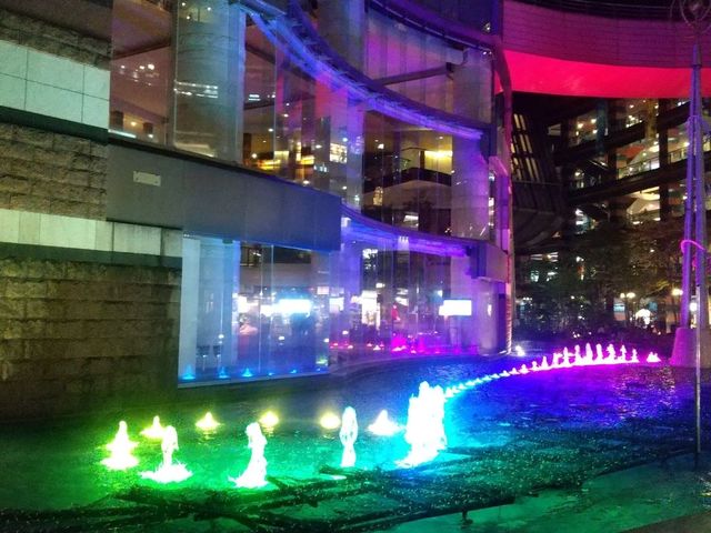🏳️‍🌈⛲️圧巻の噴水ショー⛲️🏳️‍🌈福岡・キャナルシティ✨