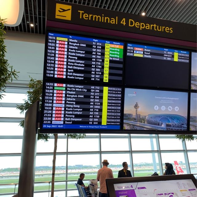 Re-Open Terminal 4 - Changi Airport