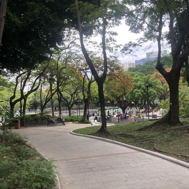 環境清幽嘅屯門市公園