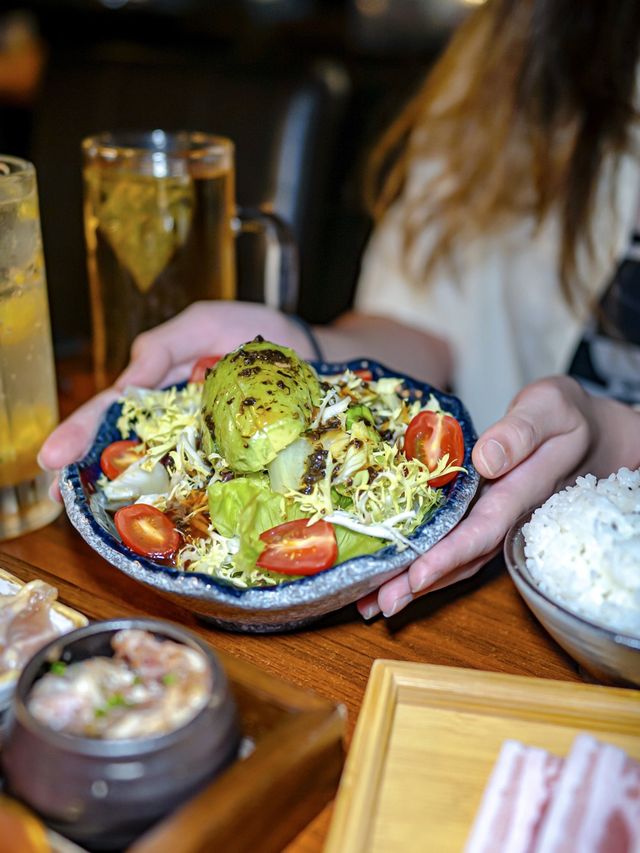 食燒肉開戰鬥格，必定要食九宮格