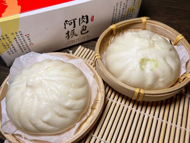 彰化鹿港美食｜百年包子店，阿振肉包，皮香Q有嚼勁