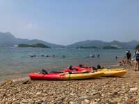 Accessible and beautiful beach, Sharp Island. 