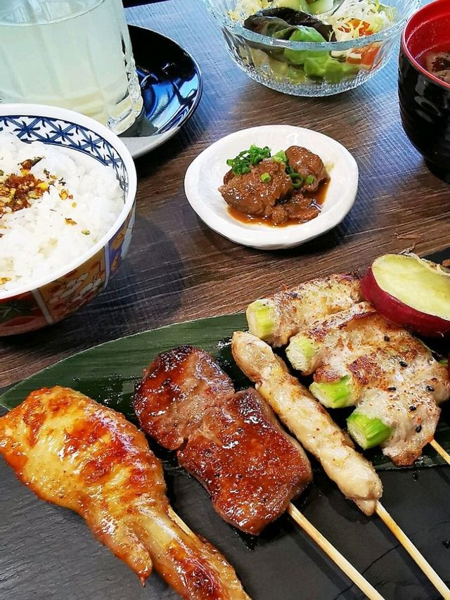 集錦日本串燒定食 集錦日本串燒定食