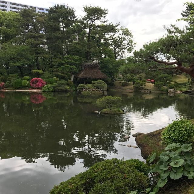 四季的風景的濃縮 - 廣島縮景園
