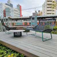 【大阪 浪速区】広いガーデン✨好きな場所でくつろぎましょう✨