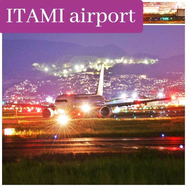 【大阪 伊丹空港ITM 】飛行機に手が届きそうな千里川✈️