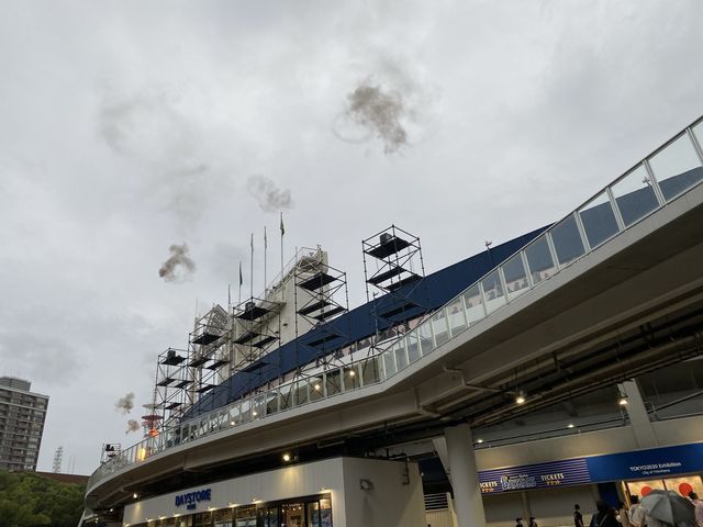 プロ野球。クライマックスシリーズで盛り上がる『横浜スタジアム』