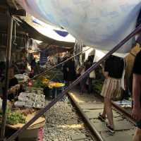 Mae Klong Train Market