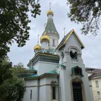 The beautiful Russian Church in Bulgaria  