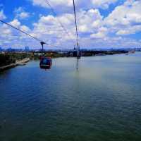 Cablecar over Dianchi Lake