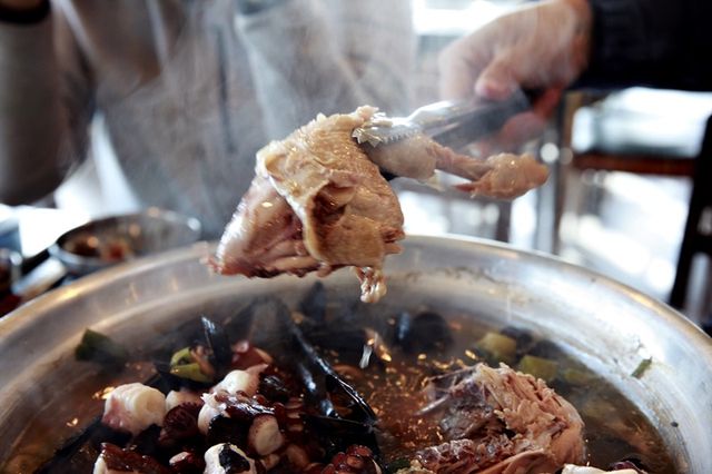 속초 해신탕 맛집. 탕의신홍대포
