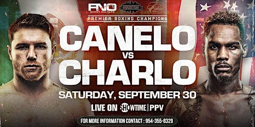 FIGHT NIGHT WATCH PARTY LIVE AT EDEN RESTO BAR | CHARLO VS CANELO SEP 30TH (Houston) | Eden Resto Bar (formerly Antika)