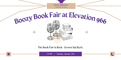 Boozy Book Fair at Elevation 966 Urban Winery | Elevation 966 Urban Winery