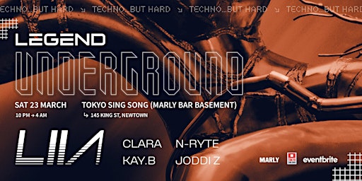 Legend Underground ft. LIIA | Tokyo Sing Song [Marly Bar Basement]