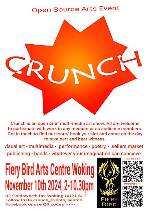 Crunch @ Fiery Bird Woking | Fiery Bird Music Venue