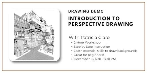 Perspective Drawing Demo | Wallack's Art Supplies and Framing