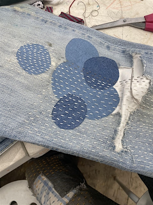 Darn it! Mending Club at the Textile Arts Center | Textile Arts Center