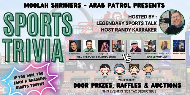ARAB PATROL of the MOOLAH SHRINERS' SPORTS TRIVIA | 12545 Fee Fee Rd