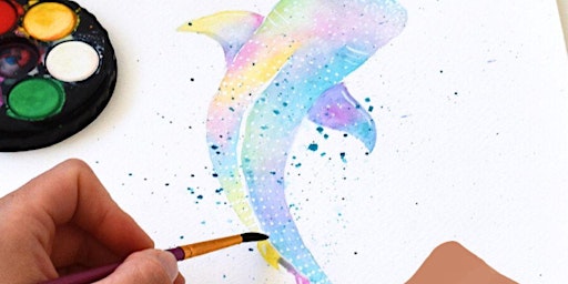 Watercolour Whales & Jellyfish: Kids Workshop (Ages 10+) | House Of Hobby