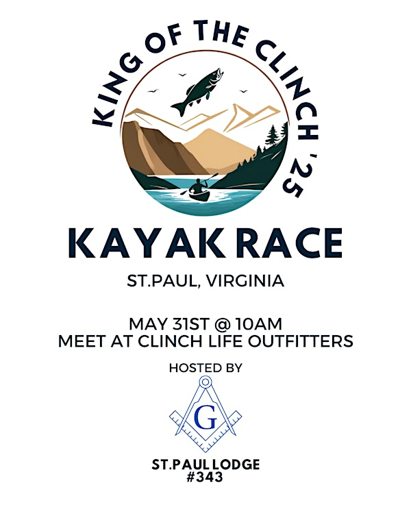King of the Clinch Kayak Race 2025 | Clinch Life Outfitters, Inc.