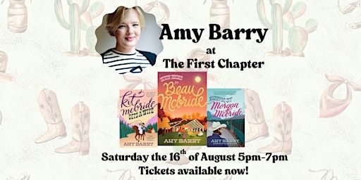 Amy Barry @ The First Chapter Bookshop!! | The First Chapter Book Shop
