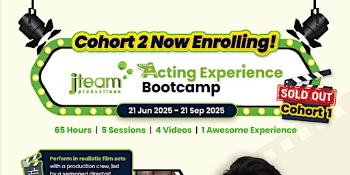 J Team Acting Experience Bootcamp COHORT 2 | Woodlands