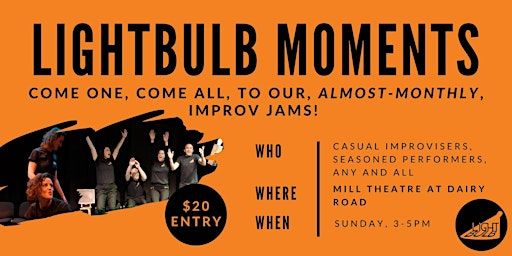 Lightbulb Moments: Drop-In Jams | Mill Theatre at Dairy Road
