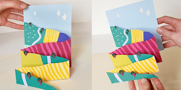 Collage your own Concertina Landscape | Sunny Bank Mills Gallery