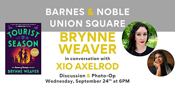 Brynne Weaver discusses TOURIST SEASON at B&N Union Square | Barnes & Noble