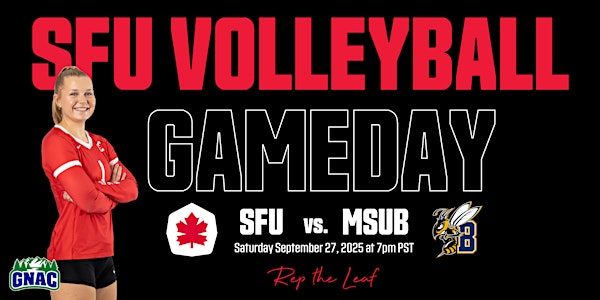 SFU Volleyball vs. Montana State University Billings | West Gym
