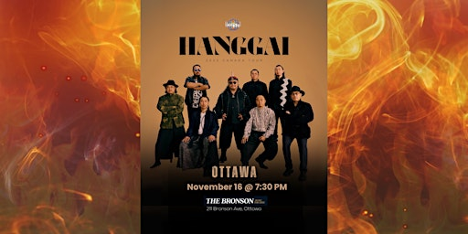HANGGAI Mongolian Folk Rock Across Canada 2025 | Bronson Centre
