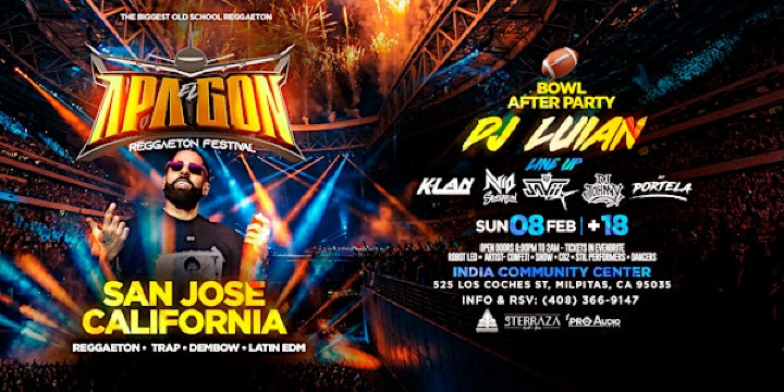 ✈️ EL APAGÓN REGGAETON FESTIVAL | SAN JOSE, CA ✈️ 18+ | India Community Center