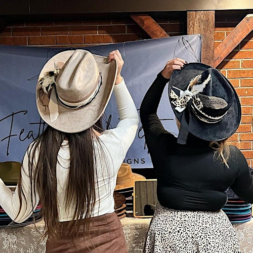 Feather and Felt + Blonde Bistro Brew Works Traditional Hat Bar Workshop | The Blonde Bistro Brew Works