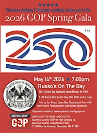 Queens County GOP Spring Gala 2026 | Russo's On The Bay
