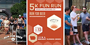 5k Beer Run x Gezellig Brewing| 2026 IA Brewery Running Series | Gezellig Brewing Co