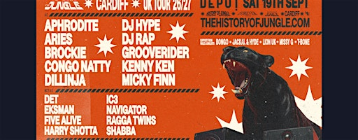 The History of Jungle - Cardiff | DEPOT