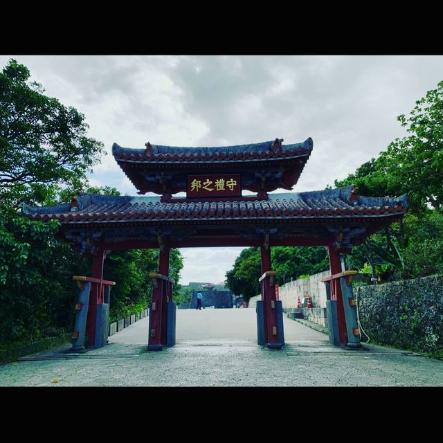 沖縄　再建中　首里城❗️