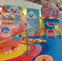 甜品主題的數碼互動藝術館