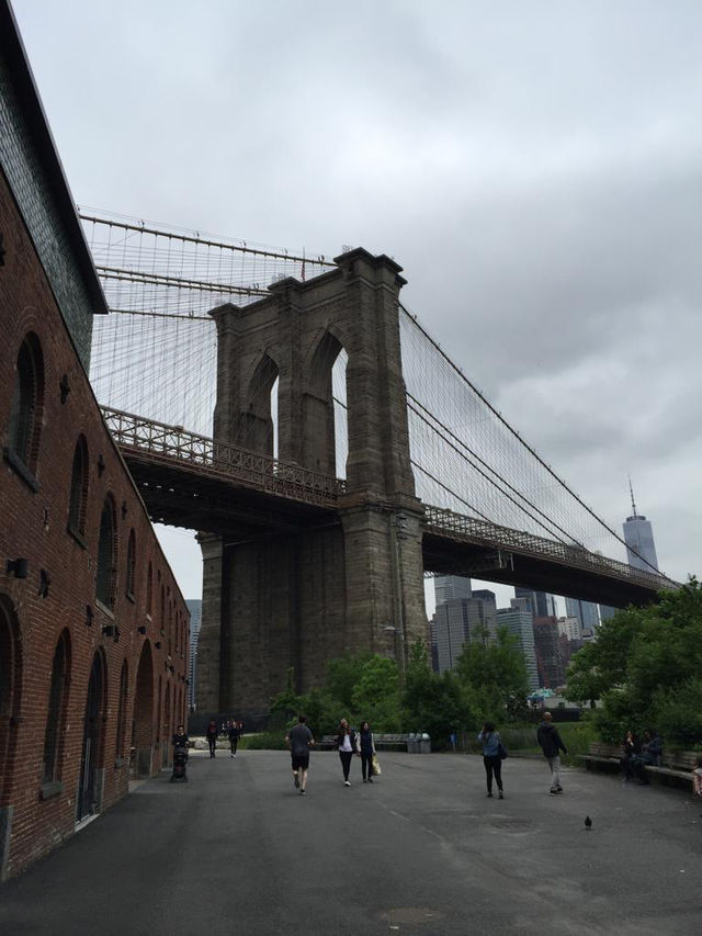 Iconic Brooklyn bridge