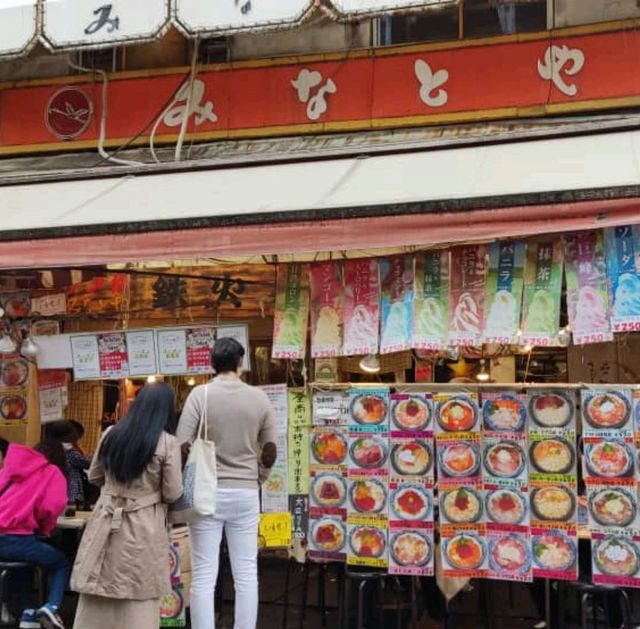 Famous Takoyaki at Ameyoko Shopping Street