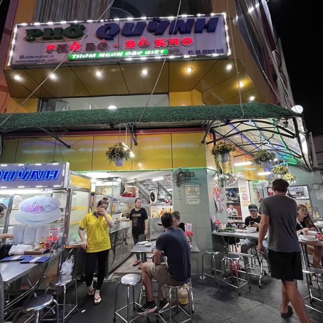 Beef Pho, Beef Blood Soup, exotic items here 