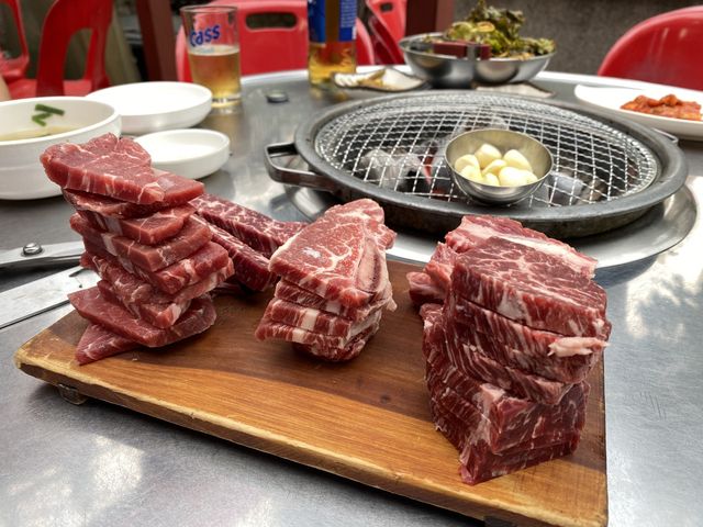 [구리] 야외 숯불 고기 맛집🍖'김대감 참숯화로구이'