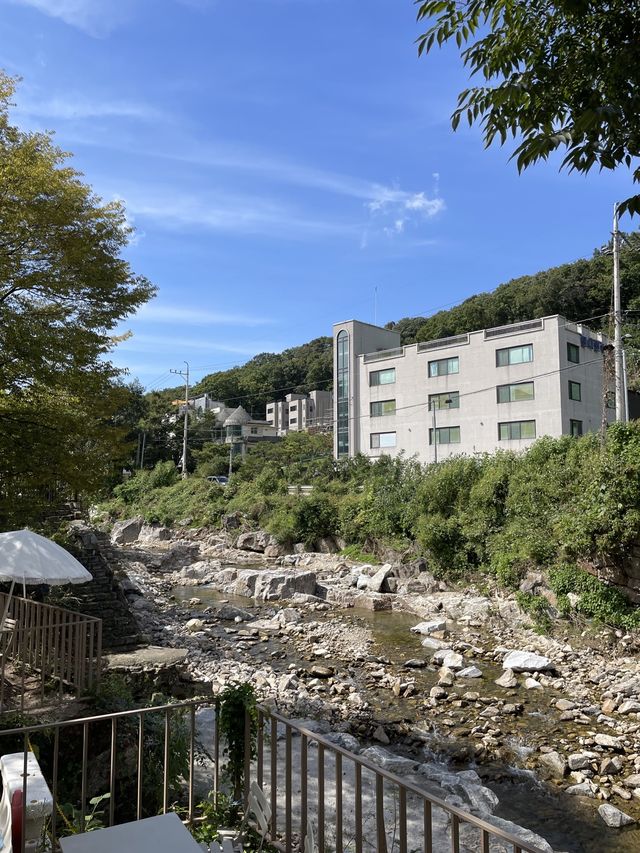 용인 고기리 신상 계곡 뷰 카페, 코울러(couler)